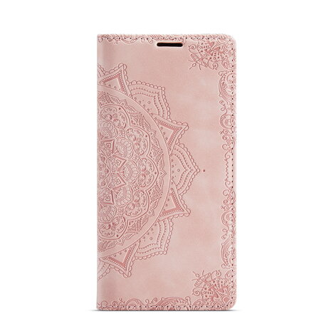Samsung A14 Pale Pink - Mandala Book Case