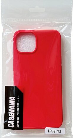 iPhone 13 - HQ TPU Back Cover - Rood