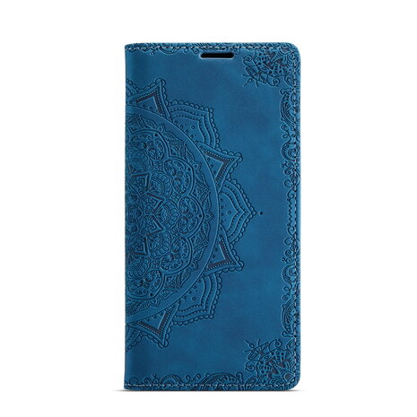 Samsung A14 Navy Blue - Mandala Book Case
