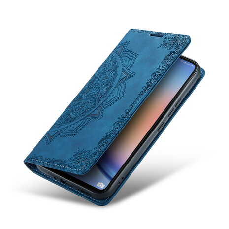 Samsung A14 Navy Blue - Mandala Book Case