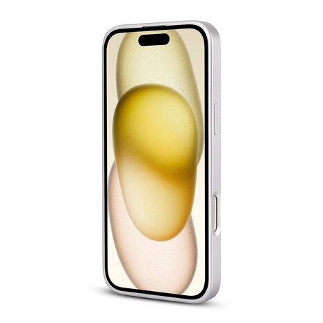 iPhone 16 Pro - Wit - Camera Marmer MagSafe Back Cover