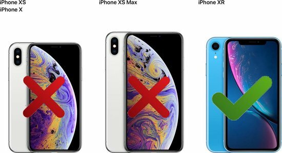 iPhone XR - Anti Shock &amp; Glas - Transparant