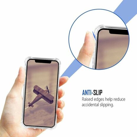 iPhone XR - Anti Shock &amp; Glas - Transparant