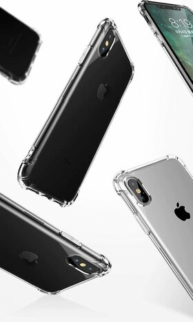 iPhone XR - Anti Shock &amp; Glas - Transparant