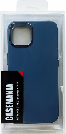 iPhone 14 Plus - Shockproof Back Cover - Donker Blauw