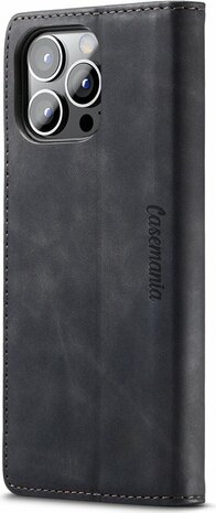 iPhone 12 Pro Max Charcoal Gray - Book Case