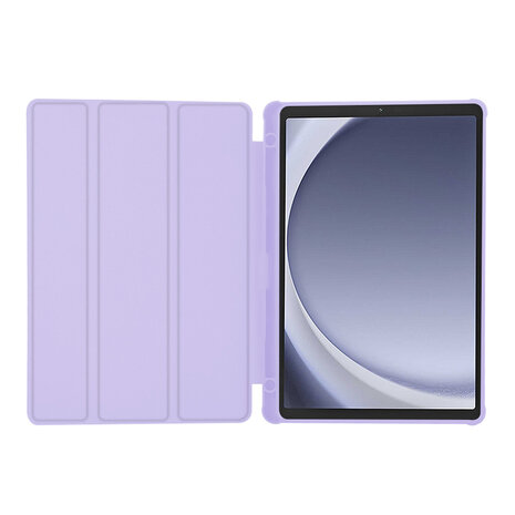 Samsung Tab A9 Plus - Marmer Paars - Smart Cover
