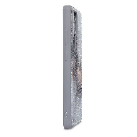 Samsung S24 Ultra - Diamant Marmer Glitter - Grijs
