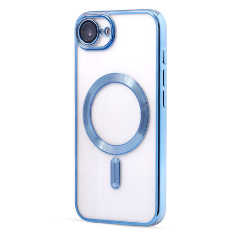 iPhone 16e - Blauw - Siliconen MagSafe Back Cover