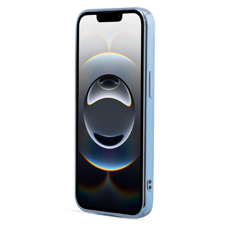 iPhone 16e - Blauw - Siliconen MagSafe Back Cover