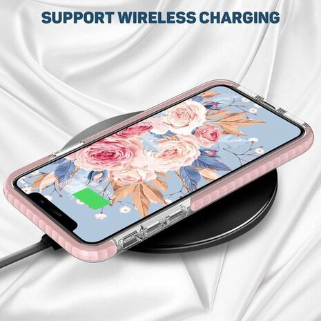 iPhone 12 Mini Roze - Gel Armor Back Cover