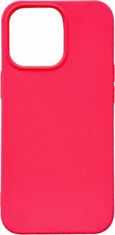 iPhone 13 Pro - HQ TPU Back Cover - Neon Roze