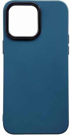 iPhone 14 Pro - Shockproof Back Cover - Donker Blauw