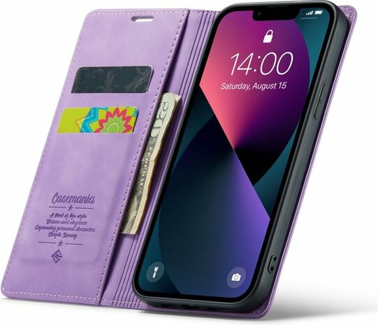iPhone 13 Bright Lila - Book Case
