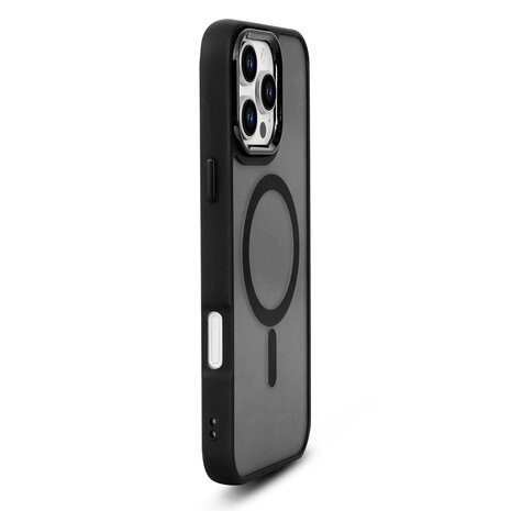 iPhone 16 Pro - Zwart - Matte Armor - Geschikt voor MagSafe