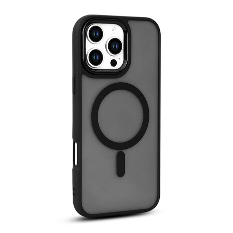 iPhone 16 Pro - Zwart - Matte Armor - Geschikt voor MagSafe