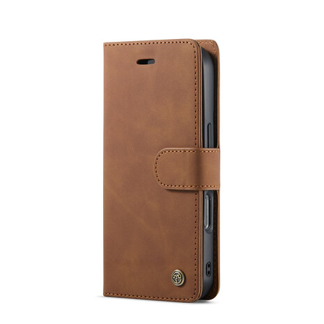 iPhone 16 Pro - Sienna Brown - 2 in 1 Book Case