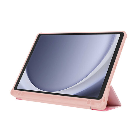Samsung Tab A9 Plus - Marmer Roze - Smart Cover