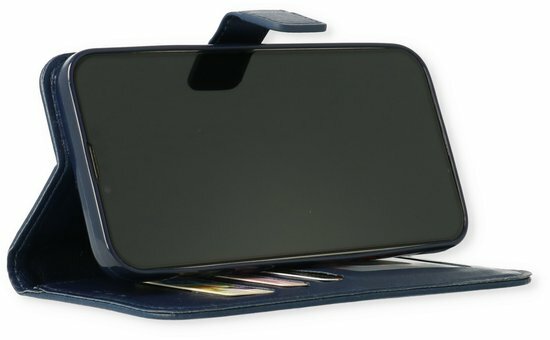 iPhone 14 - Book Case - Blauw