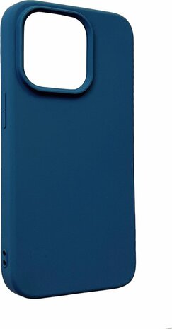 iPhone 14 Pro - HQ TPU Back Cover - Donker Blauw