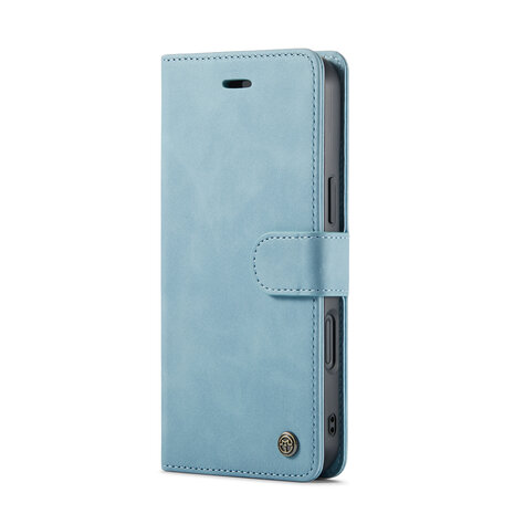 iPhone 16 Plus - Aqua Blue - 2 in 1 Book Case