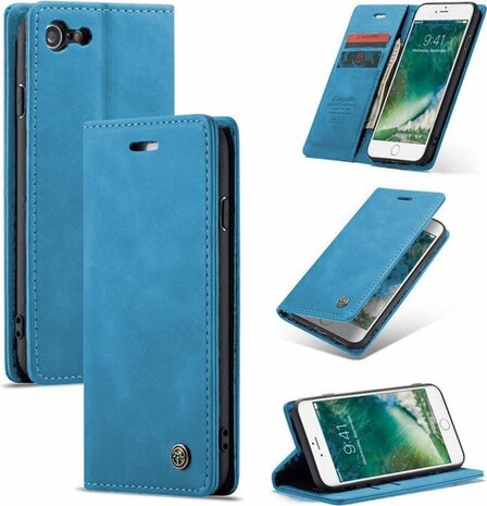 iPhone SE 2020 Sky Blue - Book Case