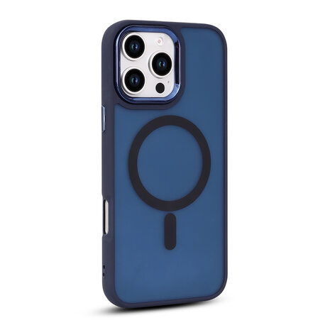 iPhone 16 Pro - Blauw - Matte Armor - Geschikt voor MagSafe