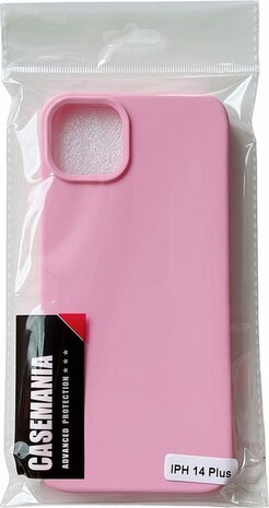 iPhone 14 Plus - HQ TPU Back Cover - Megenta