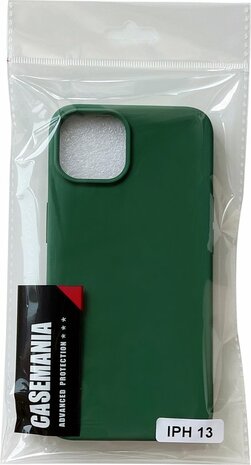 iPhone 13 - HQ TPU Back Cover - Donker Groen