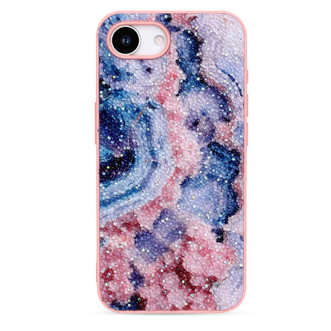 iPhone 16E - Marmer Diamant Glitter - Nova