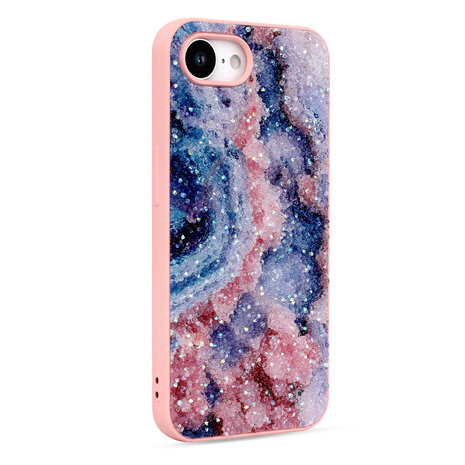 iPhone 16E - Marmer Diamant Glitter - Nova