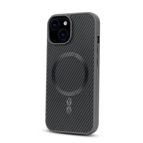 iPhone 14 - Grijs - Carbon MagSafe Back Cover