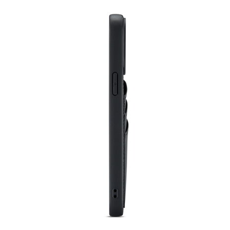 iPhone 14 Pro Max - Back Cover met Kaarthouder - Charcoal Gray