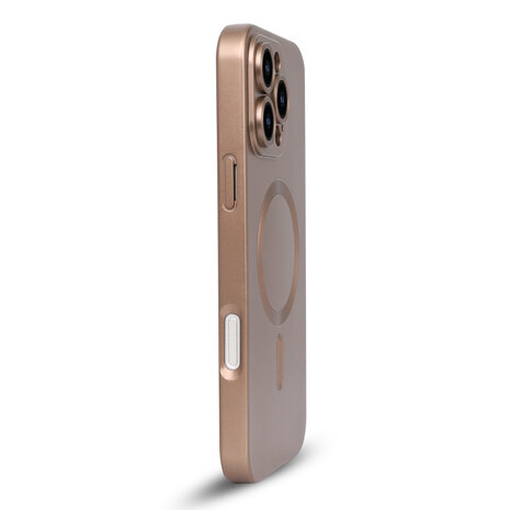iPhone 16 Pro - Brons - Matte Siliconen MagSafe Back Cover