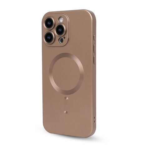 iPhone 16 Pro - Brons - Matte Siliconen MagSafe Back Cover