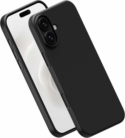 iPhone 16 - Back Cover Camera Bescherming &amp; 2x Glas - Zwart
