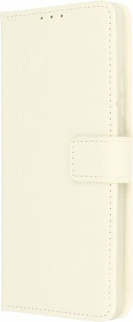 iPhone 11 Pro Max - Book Case &amp; Glas - Wit