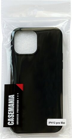 iPhone 13 Pro Max - HQ TPU Back Cover - Zwart