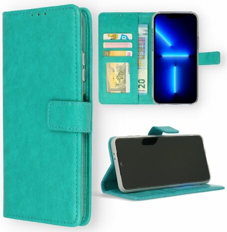 iPhone 14 Pro - Book Case - Turquoise