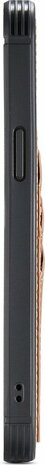 iPhone 13 Pro Max - Back Cover met Kaarthouder - Sienna Brown