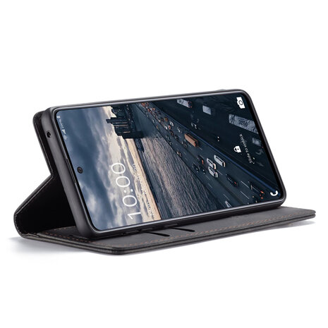 Pixel 6A Charcoal Gray - Book Case