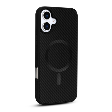 iPhone 16 - Zwart - Carbon MagSafe Back Cover