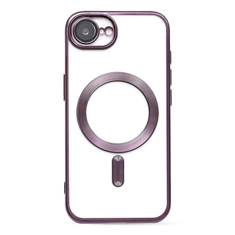 iPhone 16e - Paars - Siliconen MagSafe Back Cover