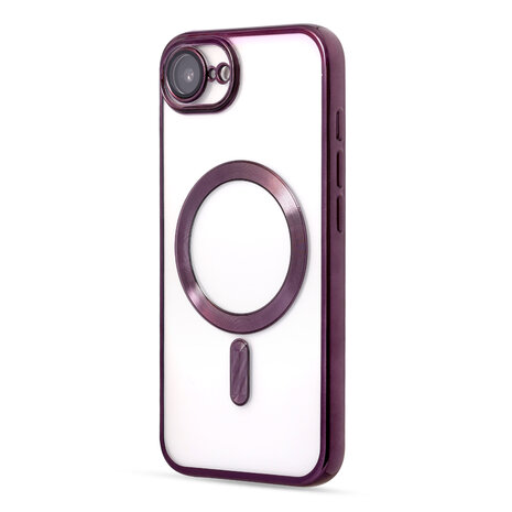 iPhone 16e - Paars - Siliconen MagSafe Back Cover