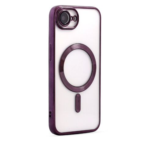 iPhone 16e - Paars - Siliconen MagSafe Back Cover