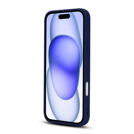 iPhone 14 Pro - Blauw - Carbon MagSafe Back Cover