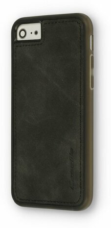 iPhone SE 2020 Charcoal Gray - 2 in 1 Book Case