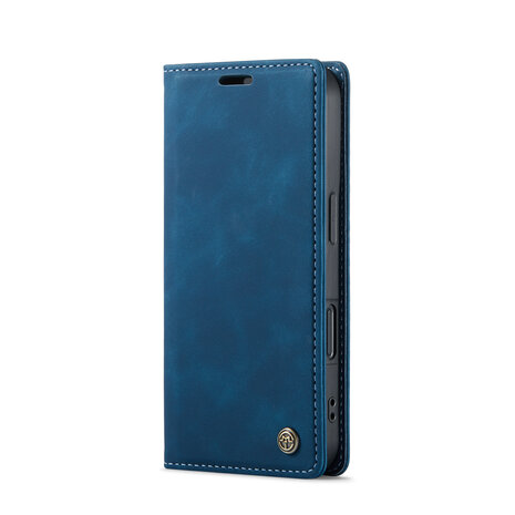 iPhone 16 - Navy Blue - Book Case