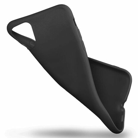 iPhone 11 - Back Cover &amp; Glas - Zwart