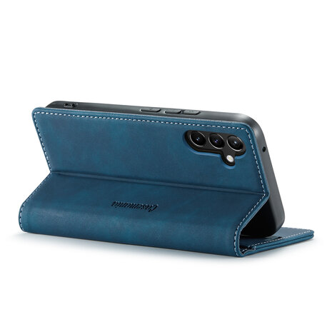 Samsung A14 Navy Blue - Book Case